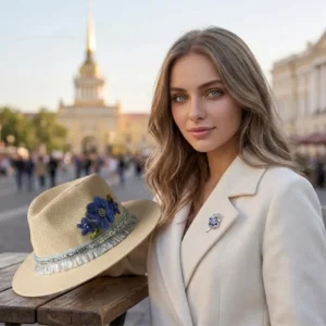The Romanov Fedora | Custom Artisanal Straw Hat