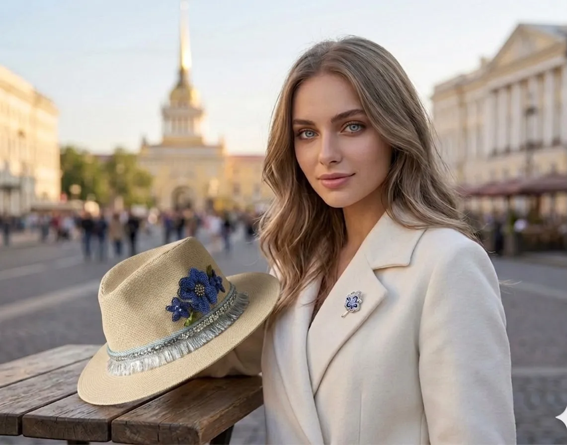 The Romanov Fedora | Custom Artisanal Straw Hat